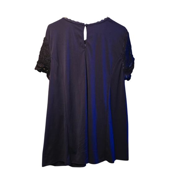 Torris blue lace blouse - Picture 2 of 5